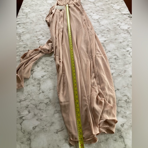 NWT Elegant dusty Blush Pink maxi Dress - Picture 3 of 9